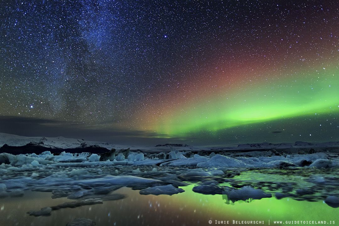 northern lights aurora borealis in iceland 2
