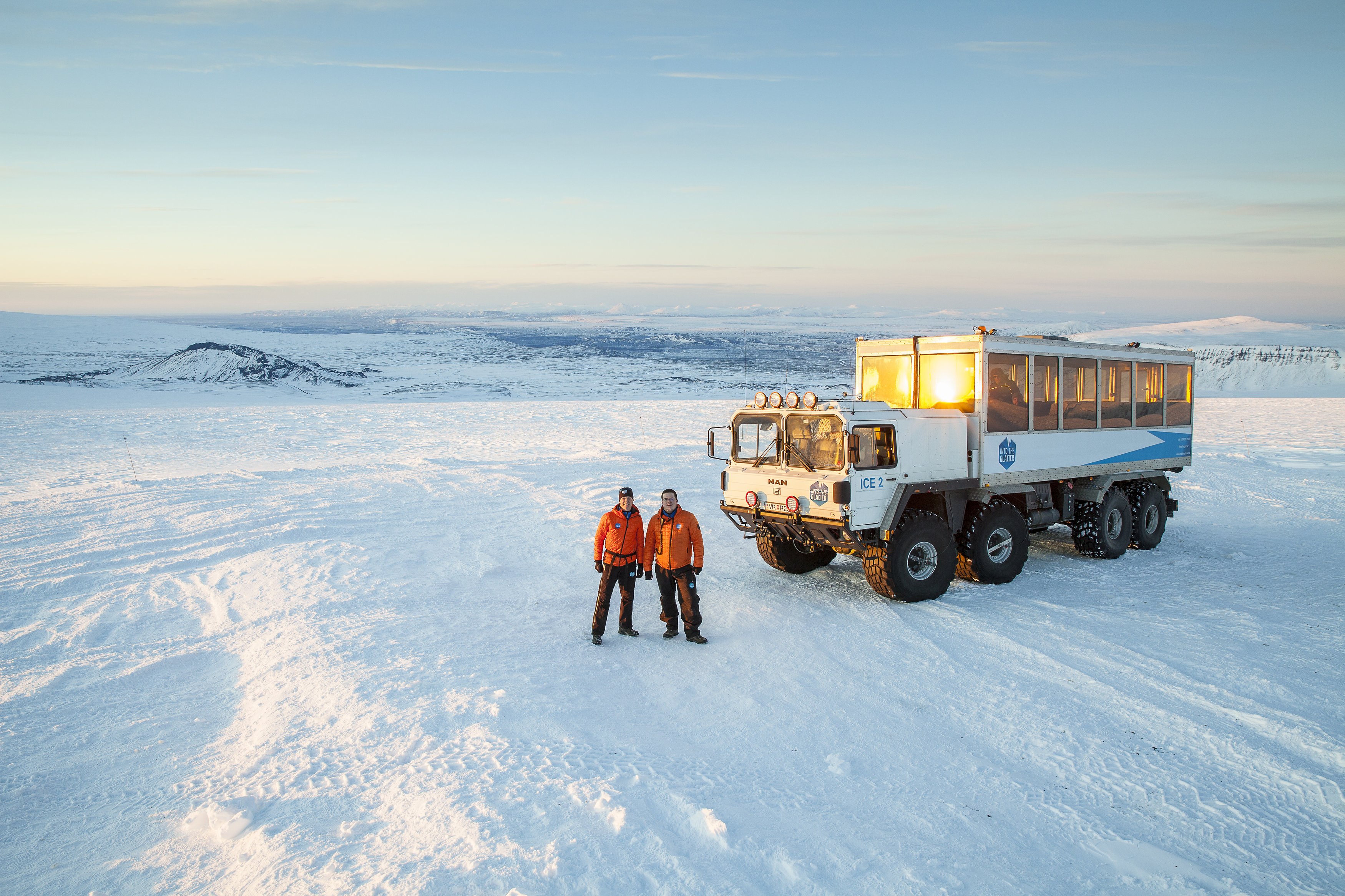 Afbeeldingsresultaat voor iceland Langjokull gletsjer truck