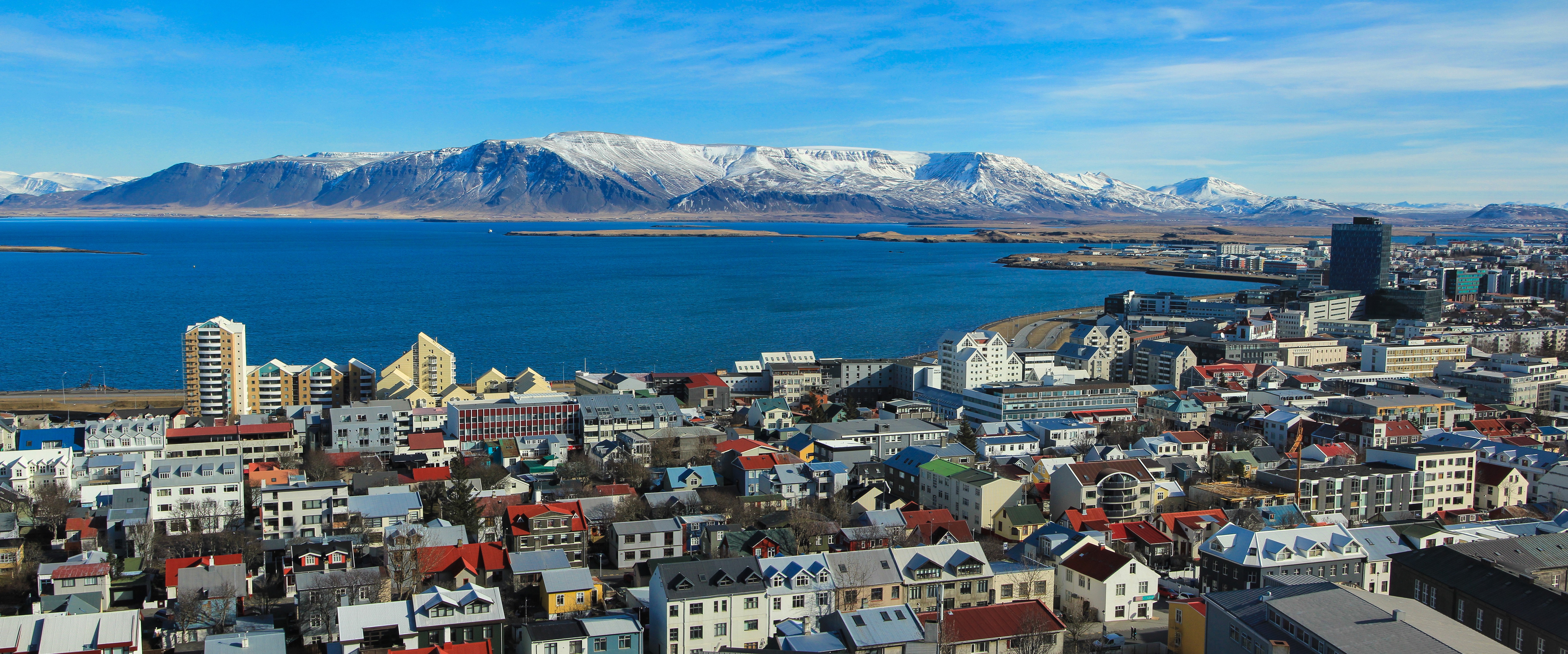 La Energa De Reikiavik Capital De Islandia