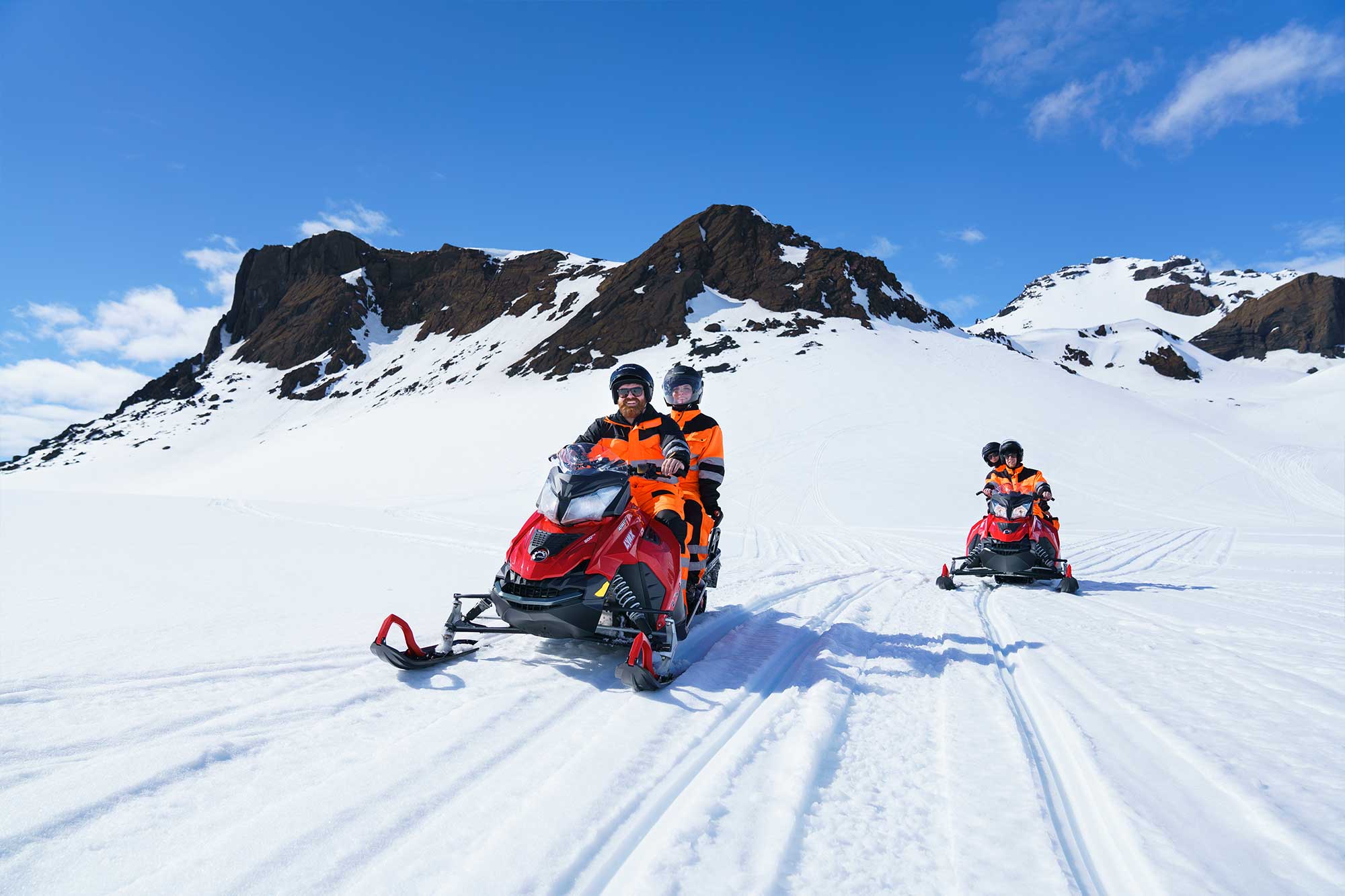 snowmobile and ice cave tour iceland from reykjavik