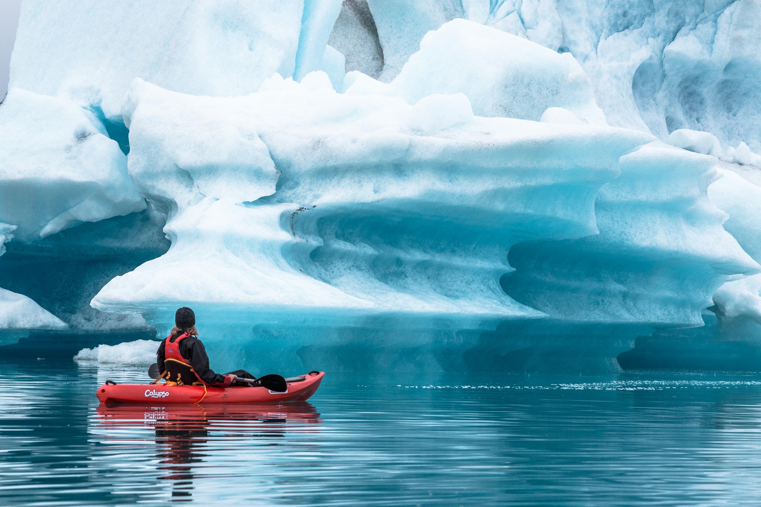 skaftafell glacier hike & jokulsarlon kayaking