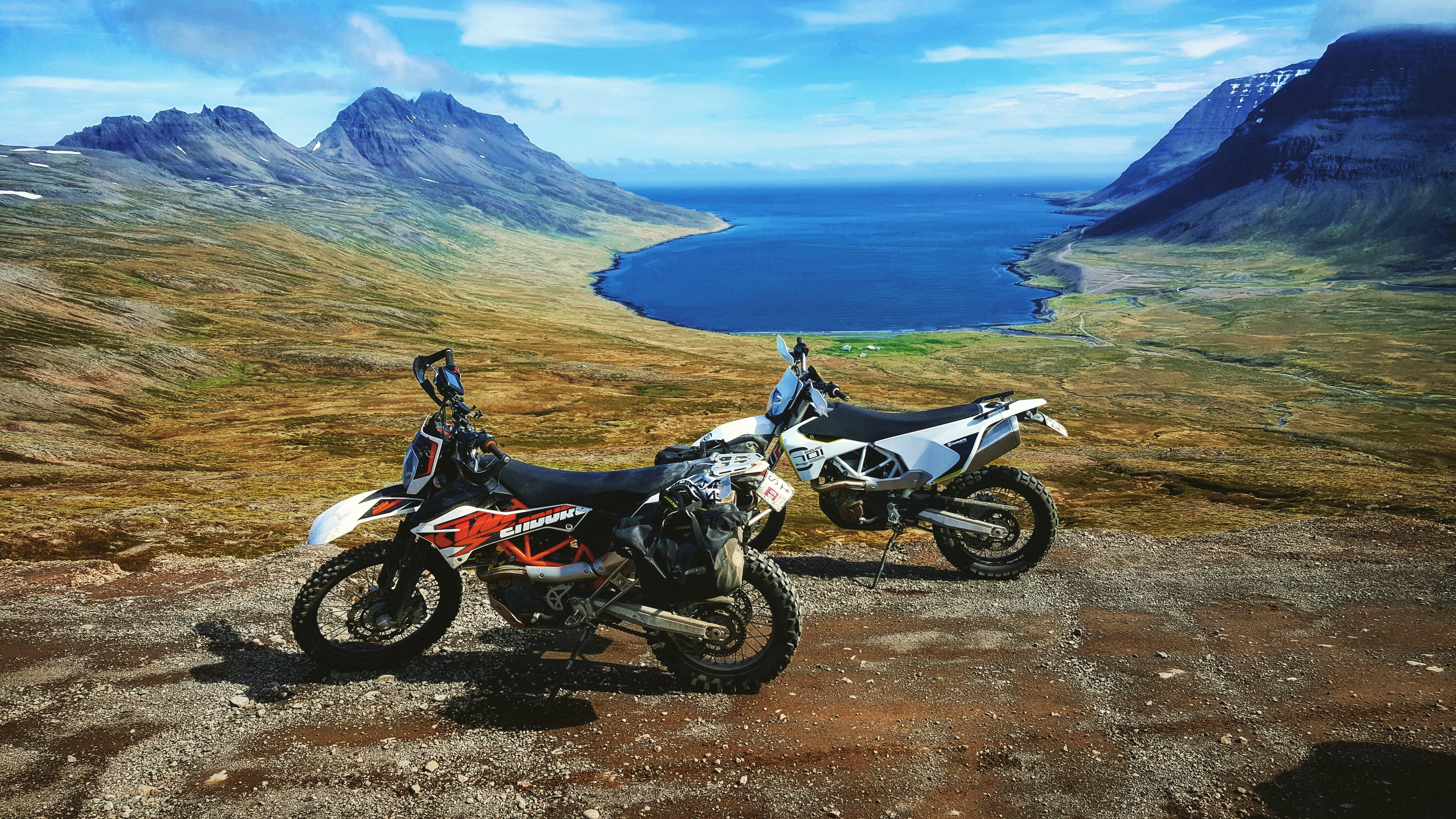 islande road trip moto