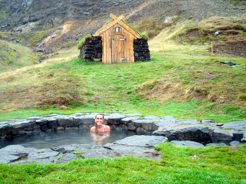 Guðrúnarlaug Hottub the Saga Hottub in WestIceland